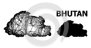 Web Map of Bhutan