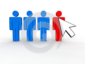 Web Marketing Concept