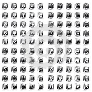 Web and Media Vector Icon Set