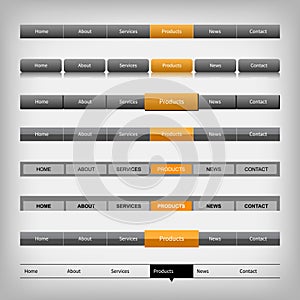 Web navigation elements