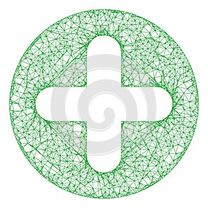 Web Network Add Vector Icon