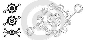 Web Carcass Smart Gear Vector Icon and Original Icons