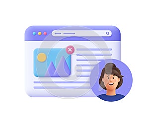 Web page interface design, web user, windows frame search.