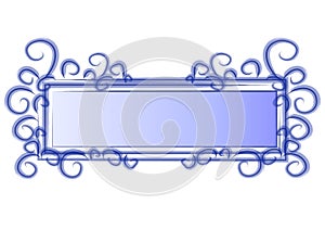 Web Page Logo Blue Swirls