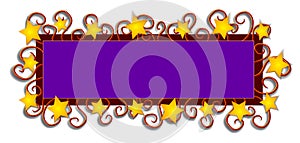 Web Page Logo Stars Swirls