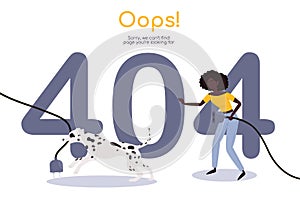 404 web page Not found error