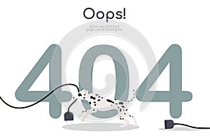 404 web page Not found error