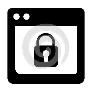 Web protection icon which can easily modify or edit