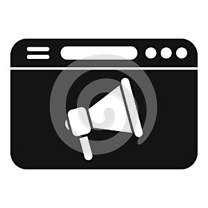 Web repost icon simple vector. Document data