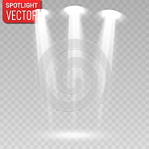 Scene illumination. Spotlight