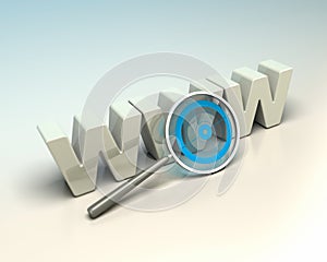 Web search engine, internet seo concept