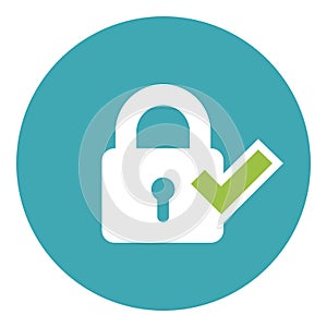 Web Security Lock Icon