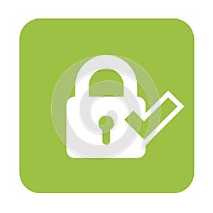 Web Security Lock Icon