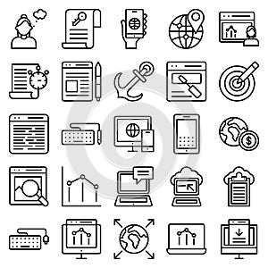 Web and seo Isolated Vector icon which can easily modify or edit
