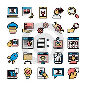Web and seo Isolated Vector icon which can easily modify or edit