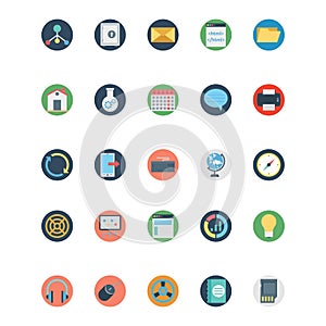 Web and SEO Isolated Vector icons that can be easily modified or edit