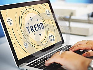 Web Sync Trend Update Networking Concept