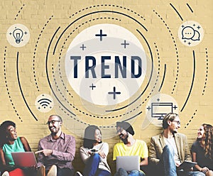 Web Sync Trend Update Networking Concept