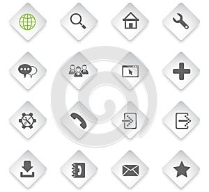 Web tools icon set