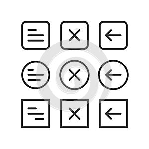 Web-ui-elements-hamburger-buttons-kit copy
