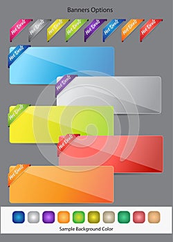 Web Vector Button Set