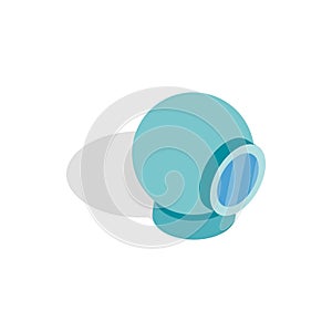 Webcam icon, isometric 3d style