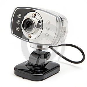Webcam isolated on transparent background