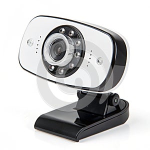 Webcam isolated on white background