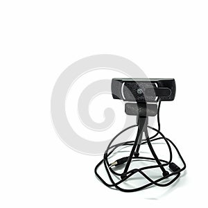 Webcam isolated on a white background.