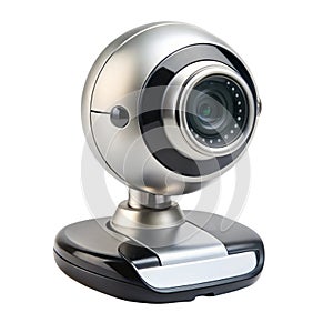 Webcam isolated on white background