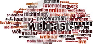 Webcast word cloud