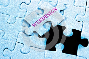 Webdesign puzzle