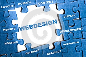 Webdesign puzzle