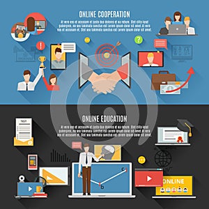 Webinar Horizontal Banners Set