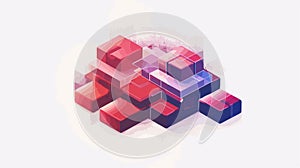 Professional Isometric Webinar Banner Header Vector Illustration