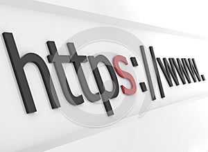 Website Address Bar HTTPs://www.