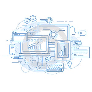 Website analytics and online marketing tools - statisics