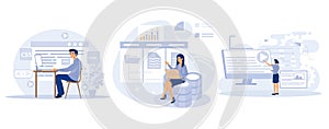 Website architecture concept, Web development, PHP and MySql, CMS content management system, interface design, software testing,