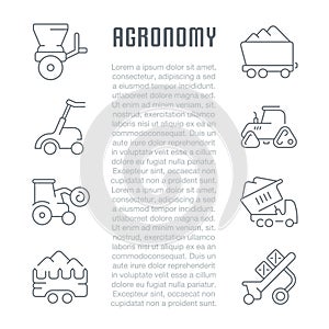 Website Banner and Landing Page of Agronomy.