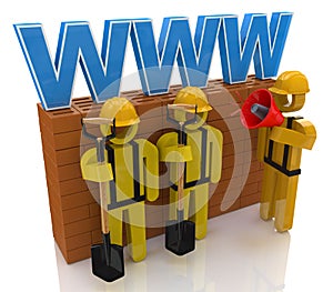 Website building or repair concept