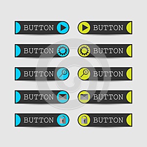 Website button set