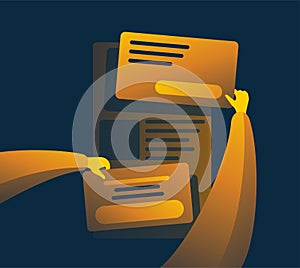 Website coding or development application