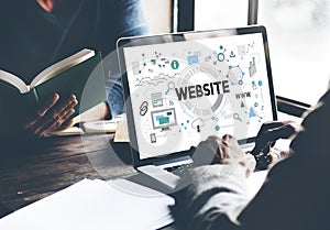 Website Connection Internet Technology Network Concept