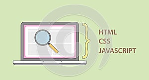A website deconstruct element structure with html css javascript programming language