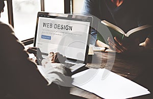 Website Design Homepage Layout Creativity Concept