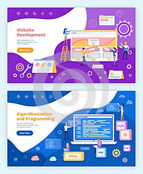 Website Development, Algorithmization Programming