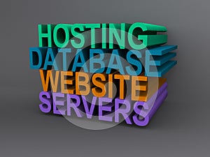 Website hosting concept