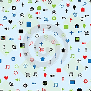 Website icon pattern