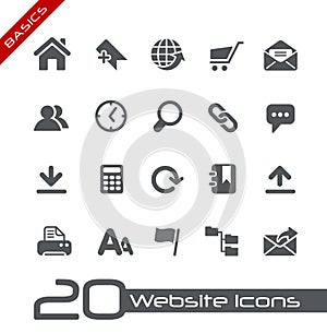 Website Icons // Basics