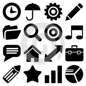 Website icons set great for any use. Vector EPS10.